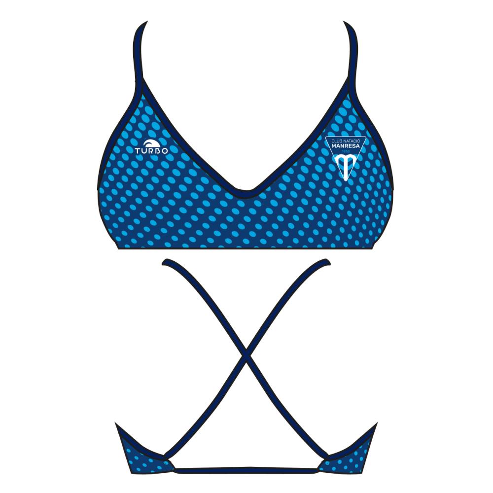 Turbo Women's Bikini Top Mare C.N.Manresa