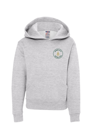 Youth Hooded Sweatshirt Gray
