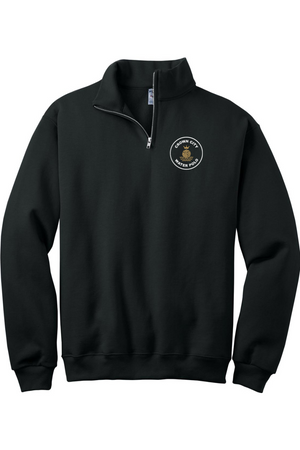 1/4-Zip Cadet Collar Sweatshirt - Dark
