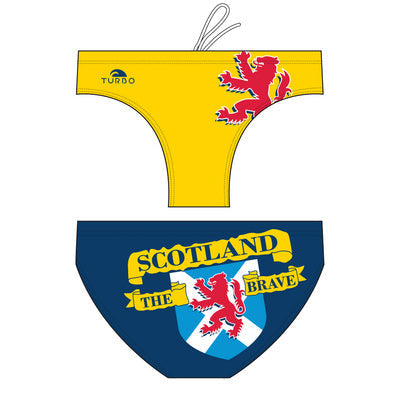 Turbo Men's Water Polo Brief- Scotland