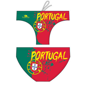 Turbo Men's Water Polo Brief- Portugal