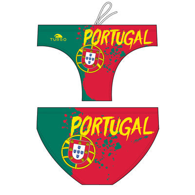 Turbo Men's Water Polo Brief- Portugal