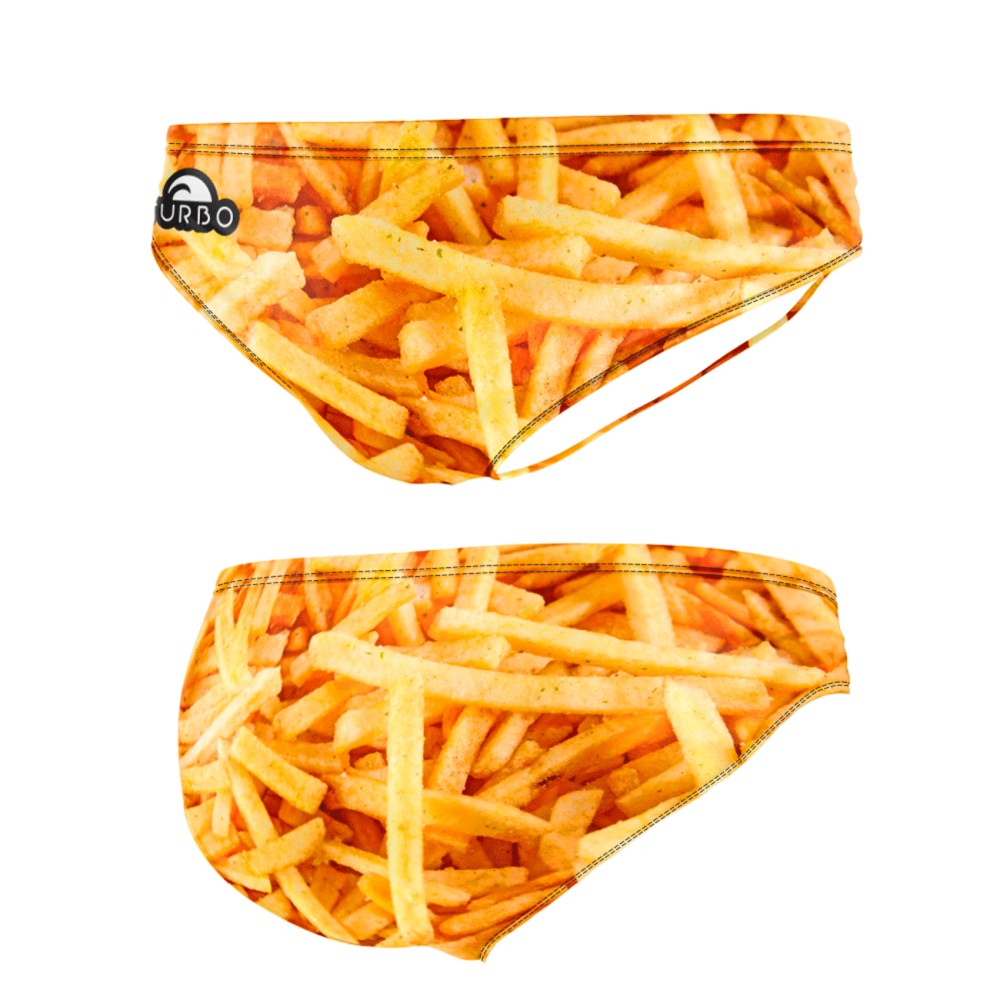 Turbo Men's Water Polo Brief- Fry Suit