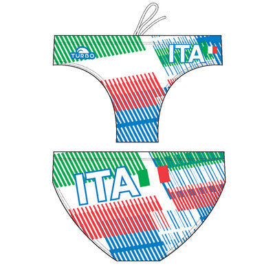 Turbo Men's Water Polo Brief- Italy