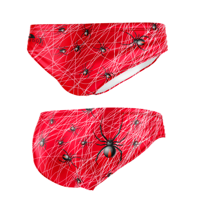 Turbo Men's Water Polo Brief- Spiders