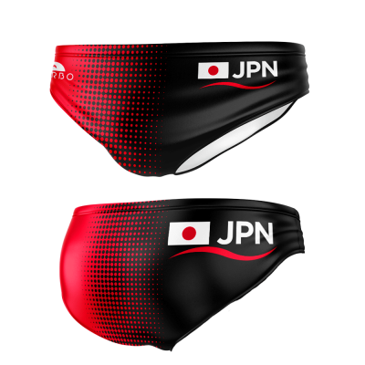 Turbo Men's Water Polo Brief- Japan National Team 2016 Throwback