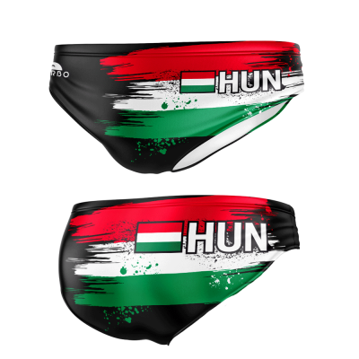 Turbo Men's Water Polo Brief- Hungary National Team 2016 Throwback