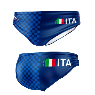 Turbo Men's Water Polo Brief- Italian National Team 2016 Throwback