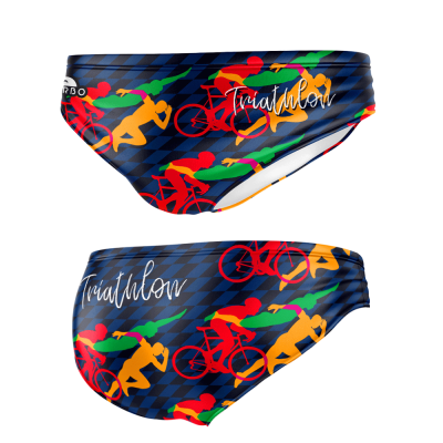 Turbo Men's Water Polo Brief- Triathlon