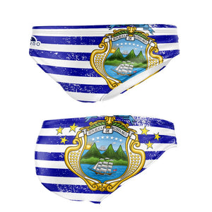 Turbo Men's Water Polo Brief- Costa Rica