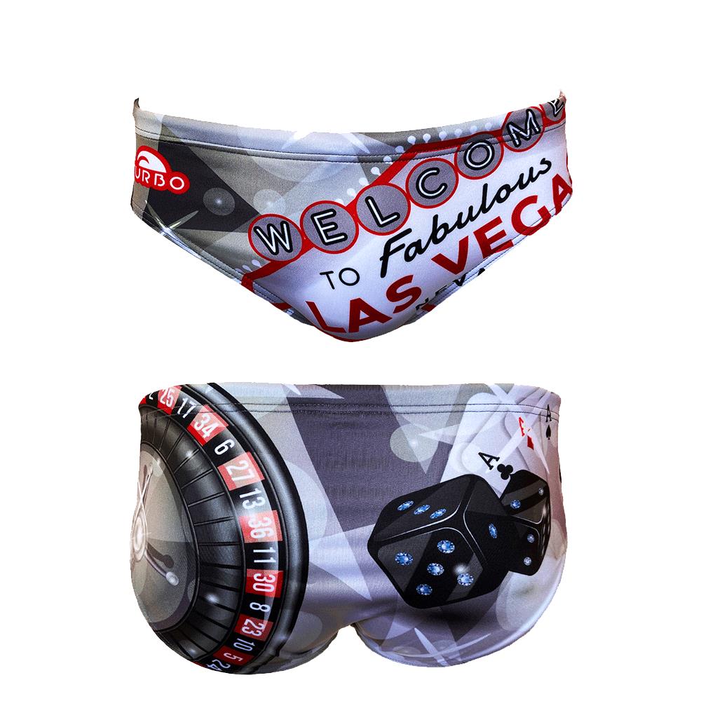 Turbo Men's Water Polo Brief- Las Vegas