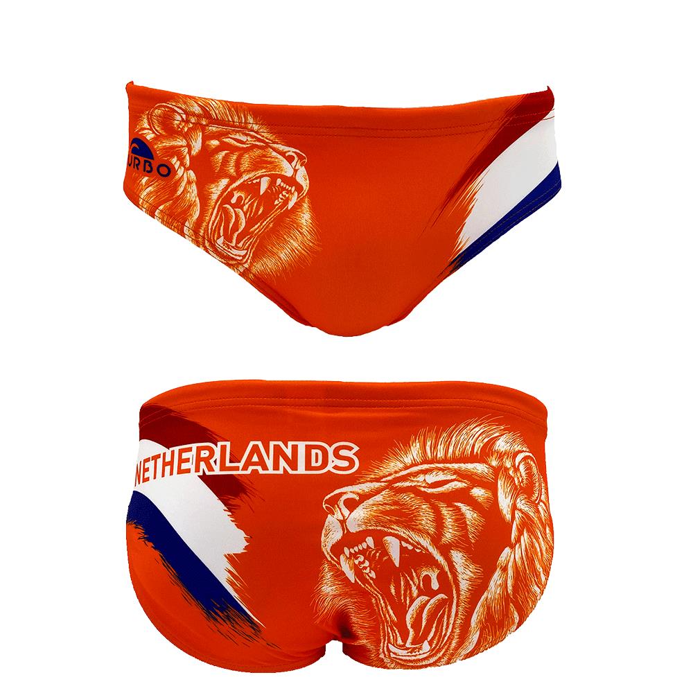 Turbo Men's Water Polo Brief- Netherlands