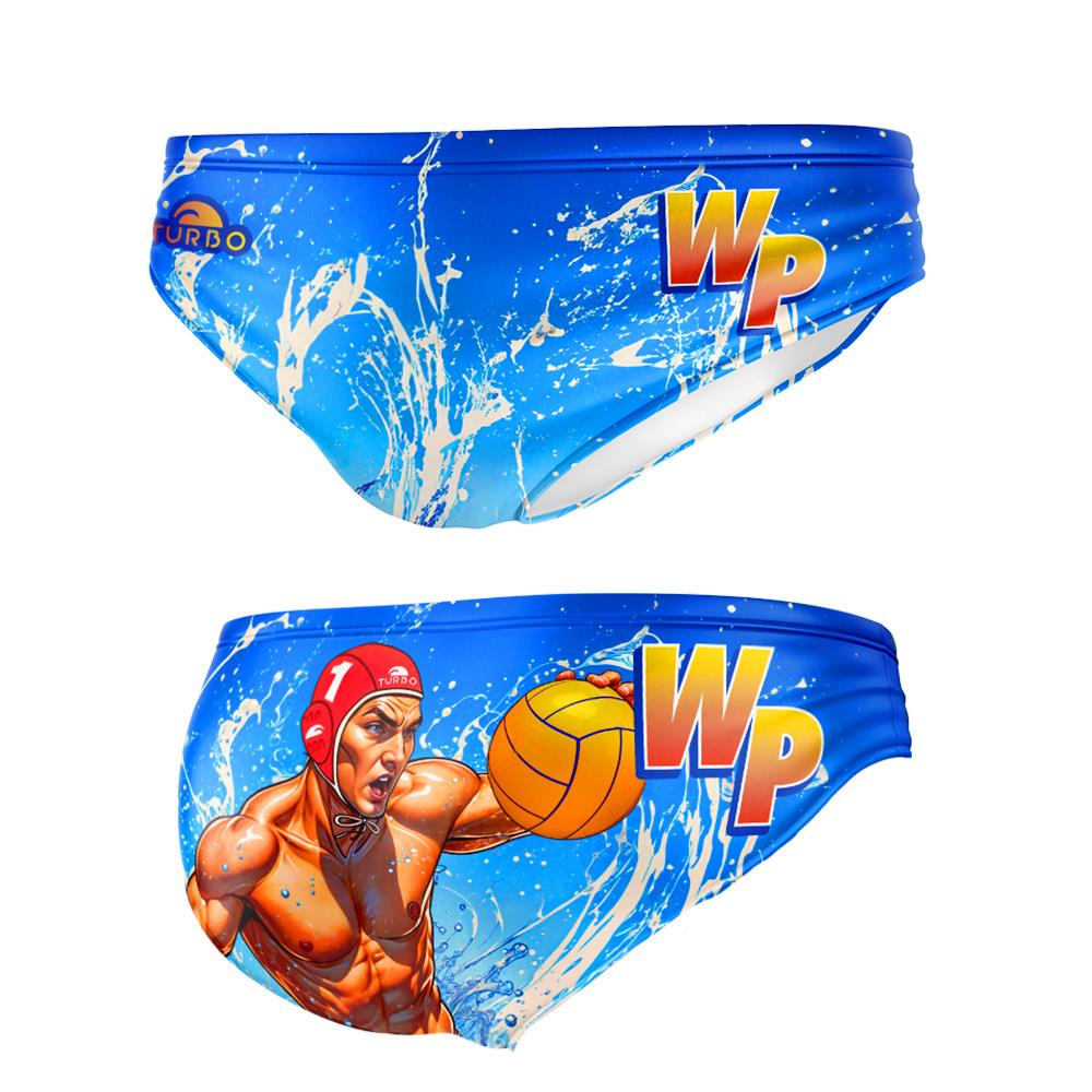 Turbo Men's Water Polo Brief- Goalie