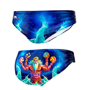 Turbo Men's Water Polo Brief- Waterpolo Ball God