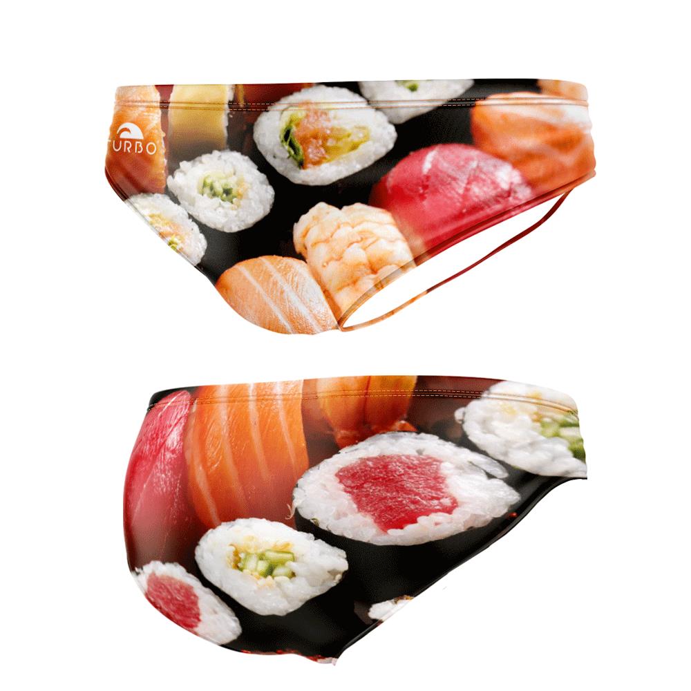 Turbo Men's Water Polo Brief- Sushi