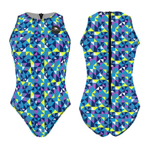 TURBO Women's Comfort Water Polo Swimsuit- Mosaic