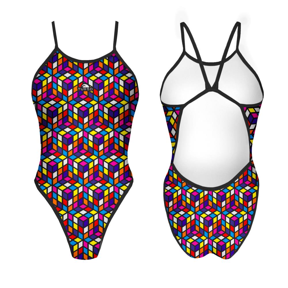 Turbo Women's Revolution Swimsuit- Cube
