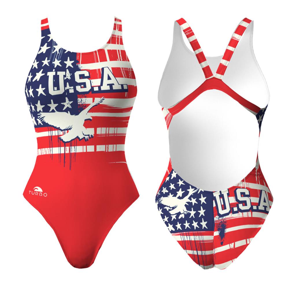 Turbo Women's Wide Strap - Usa Eagle
