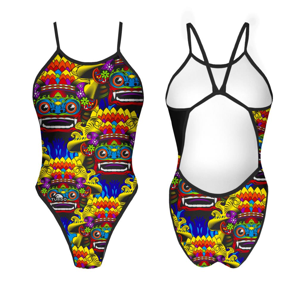 Turbo Women's Revolution Swimsuit- Bali Mask