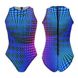TURBO Women's Comfort Water Polo Swimsuit- Walnut
