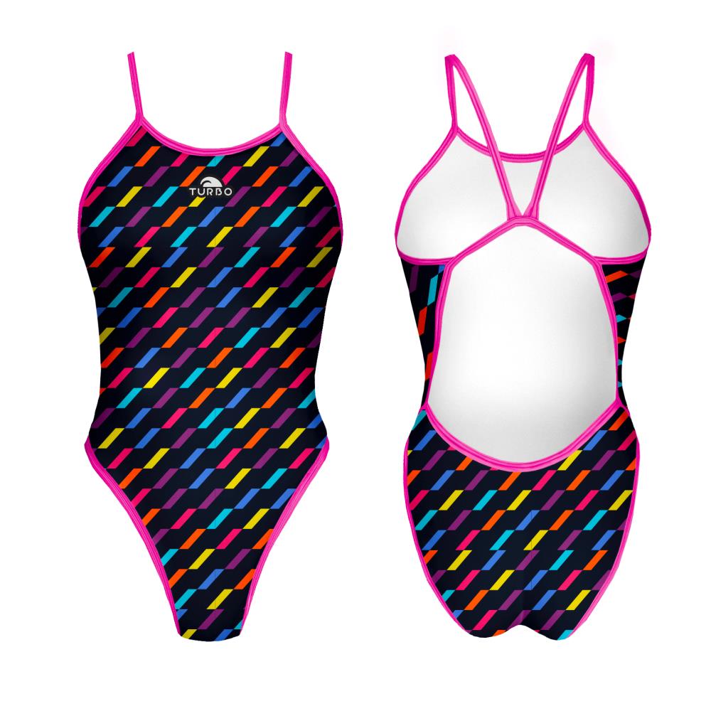 Turbo Women's Revolution Swimsuit- Neon