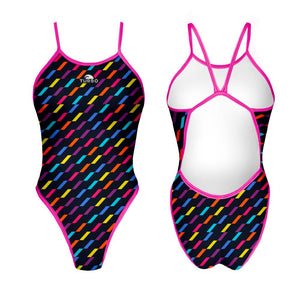 Turbo Women's Revolution Swimsuit- Neon