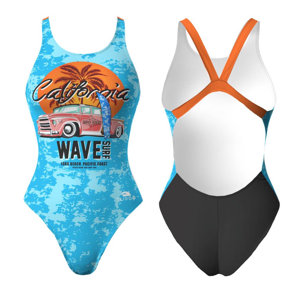 Turbo Women's Wide Strap - California Wave