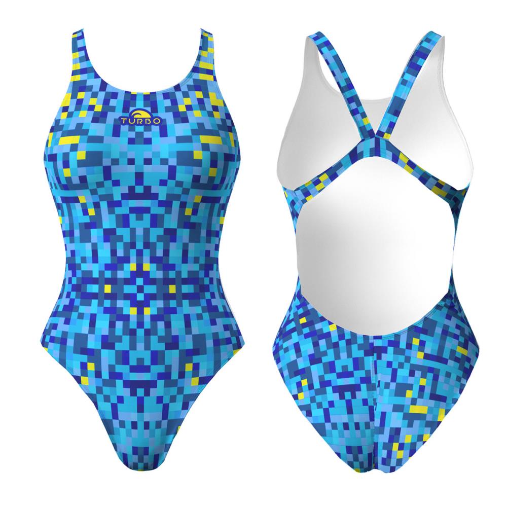 Turbo Women's Wide Strap - Pixels