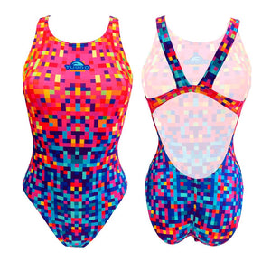 Turbo Women's Wide Strap - Pixels