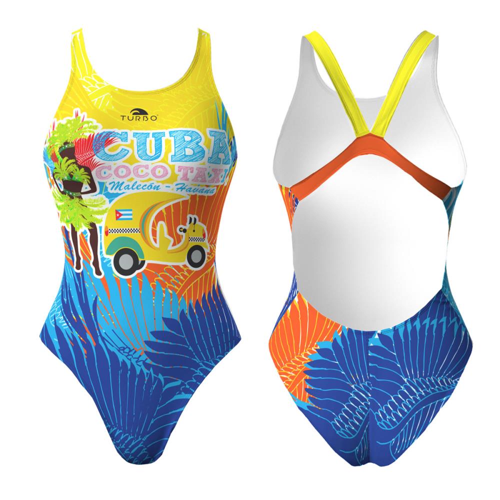Turbo Women's Wide Strap - Cuba Coco Taxi