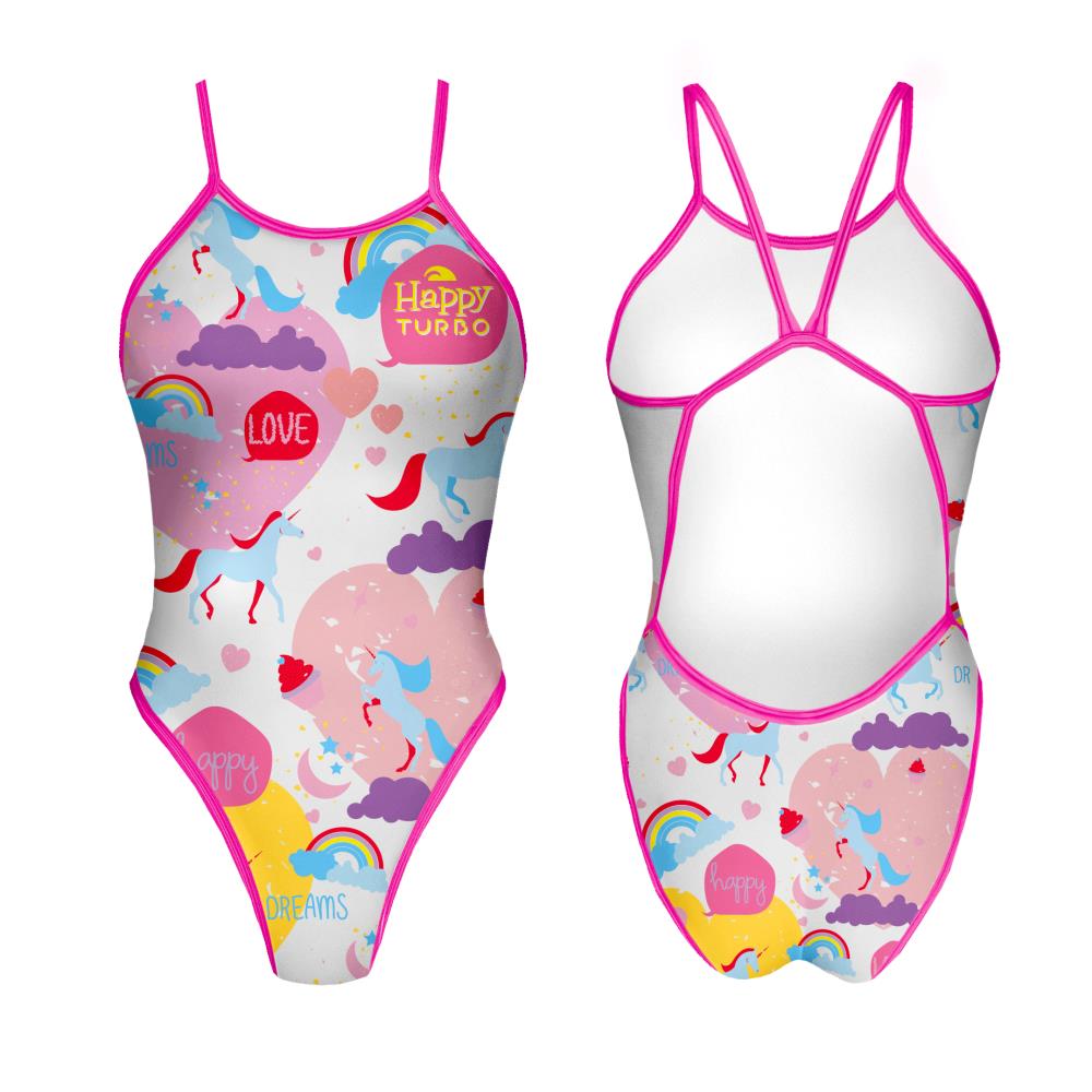 Turbo Women's Revolution Swimsuit- Unicorn Love