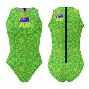 TURBO Women's Comfort Water Polo Swimsuit- Australia