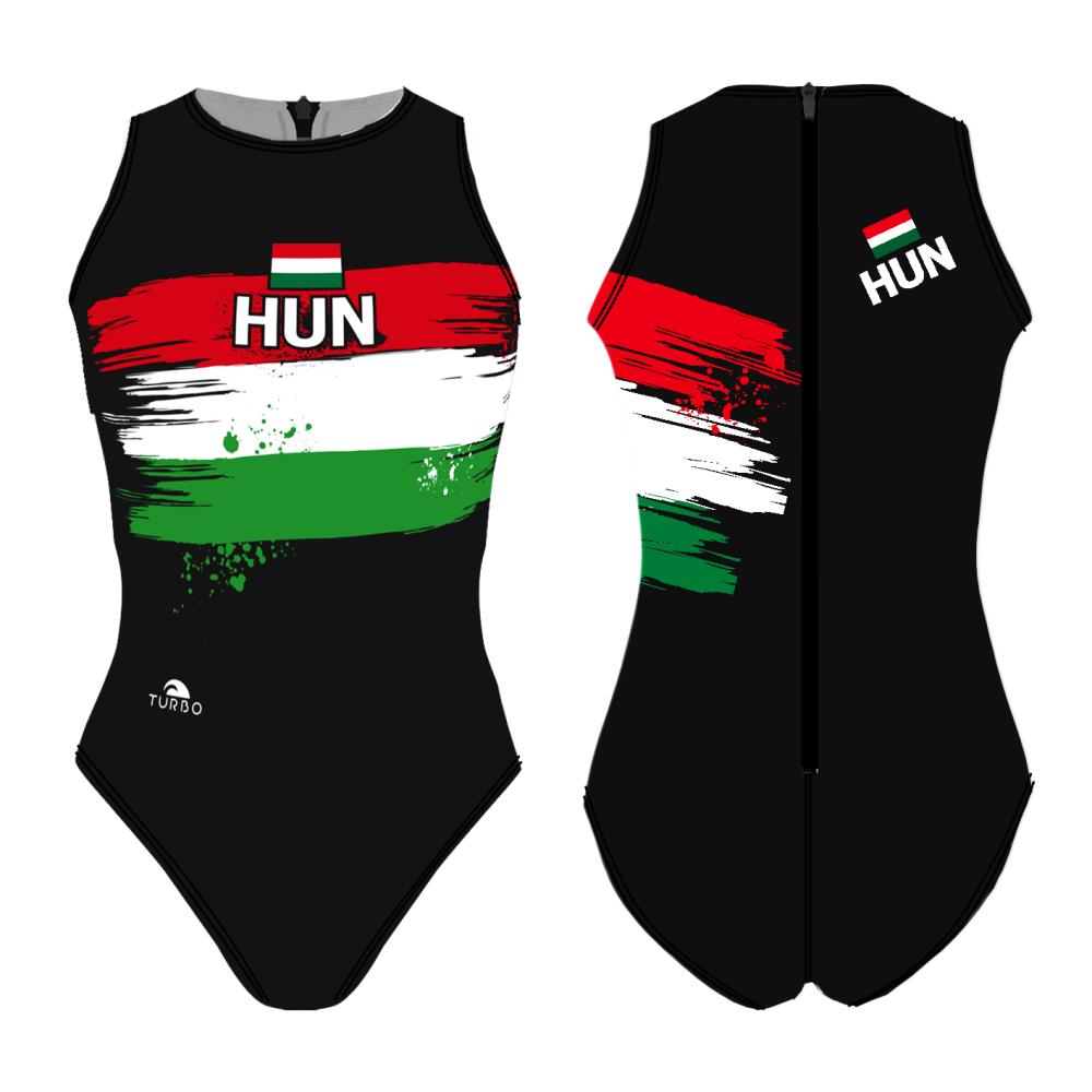 TURBO Women's Comfort Water Polo Swimsuit- Hungary
