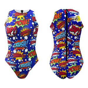 TURBO Women's Comfort Water Polo Swimsuit- Boom!