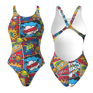 Turbo Women's Wide Strap - Comic Boom