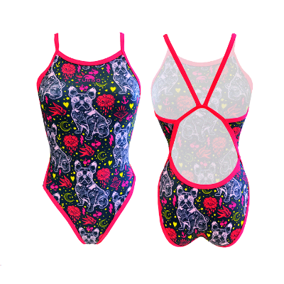 Turbo Women's Revolution Swimsuit- Frenchie