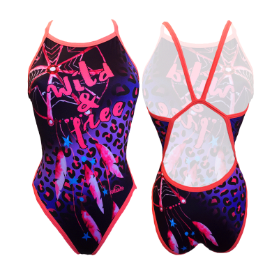 Turbo Women's Revolution Swimsuit- Wild and Free