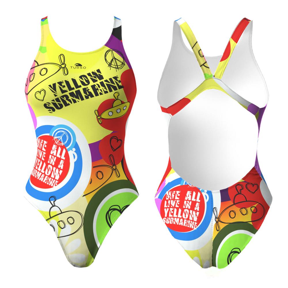 Turbo Women's Wide Strap -Yellow Submarine