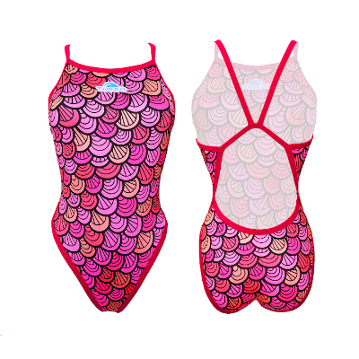 Turbo Women's Revolution Swimsuit- Mermaid Tail
