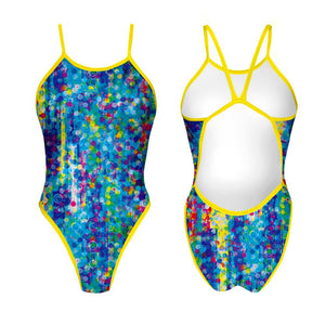 Turbo Women's Revolution Swimsuit- Dots