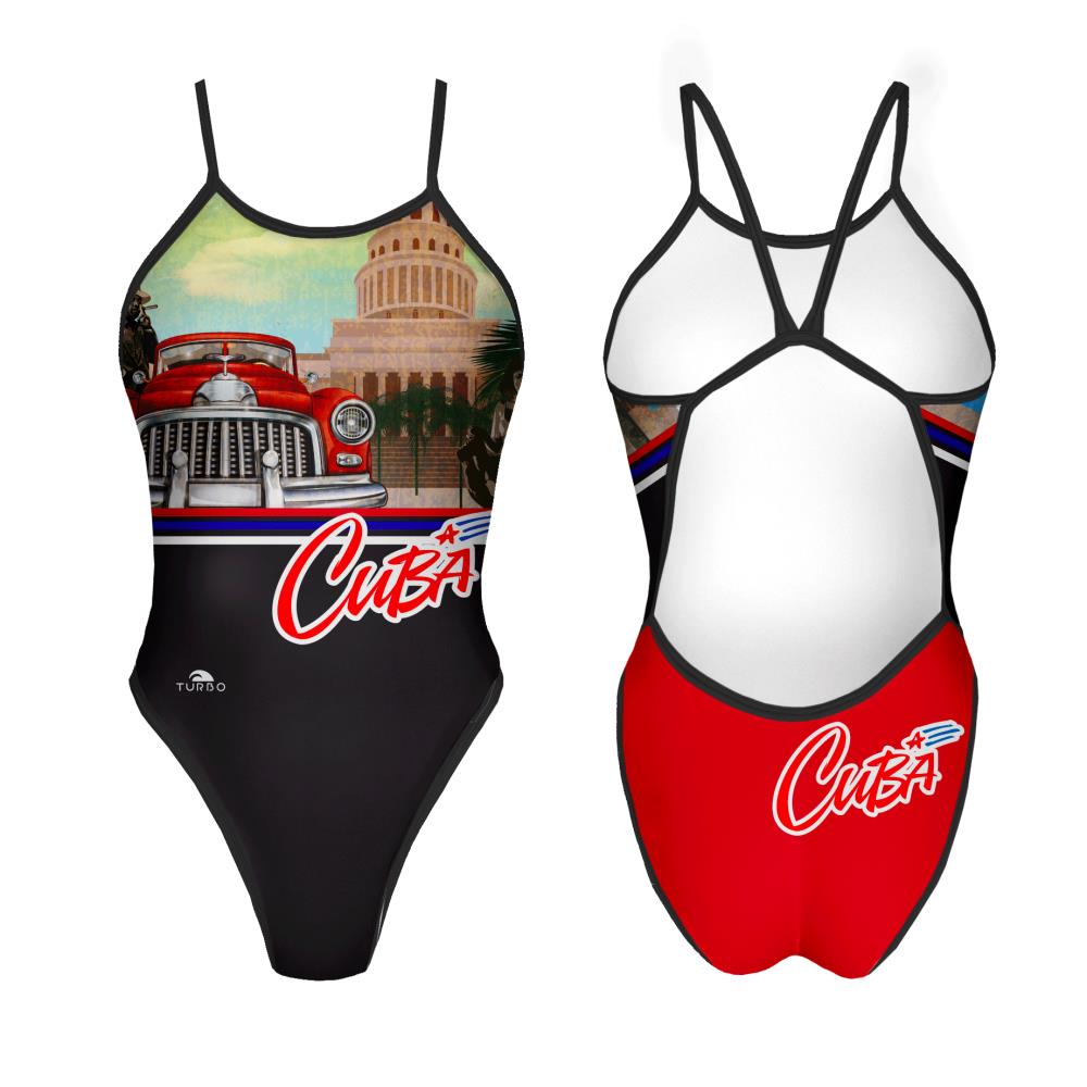Turbo Women's Revolution Swimsuit- Cuba