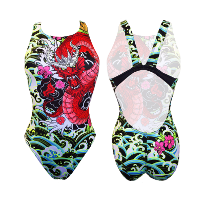 Turbo Women's Wide Strap - Red Dragon