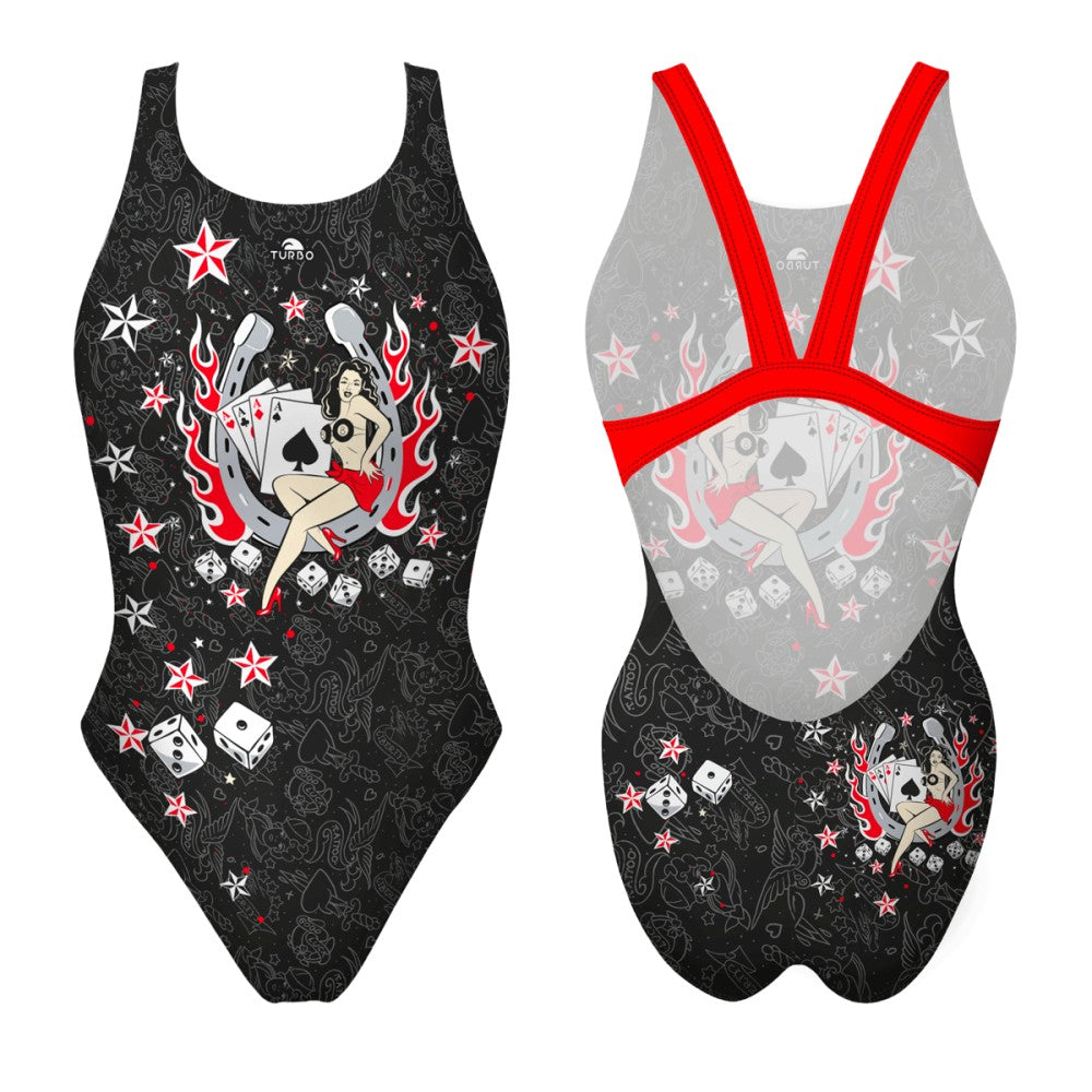 Turbo Women's Wide Strap - Lucky Girl