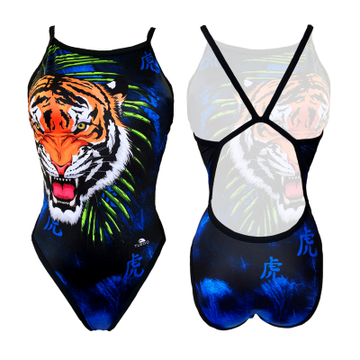 Turbo Women's Revolution Swimsuit- Tiger