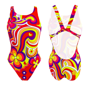 Turbo Women's Wide Strap Swimsuit Bellisimo.