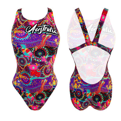 Turbo Women's Wide Strap Swimsuit Full-Australia-2023.