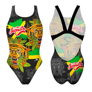 Turbo Women's Wide Strap Swimsuit Jamaica-Tiger-2023