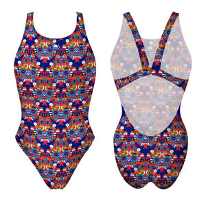 Turbo Women's Wide Strap Swimsuit Masky-Masky