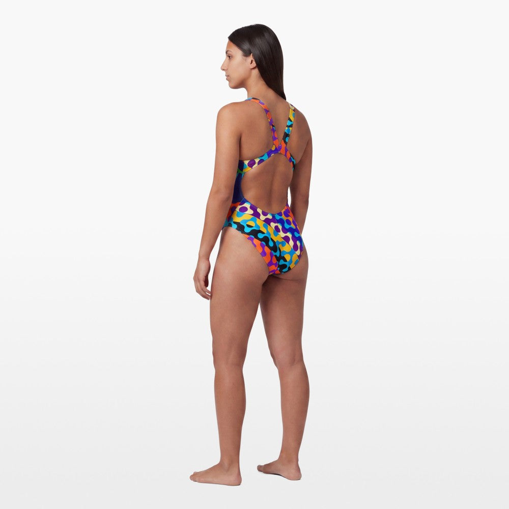 Turbo Women's Wide Strap Swimsuit Face