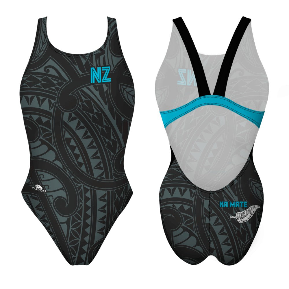 Turbo Women's Wide Strap Swimsuit Ka Mate